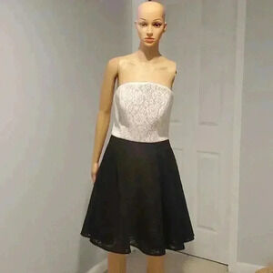 ABS strapless dress 